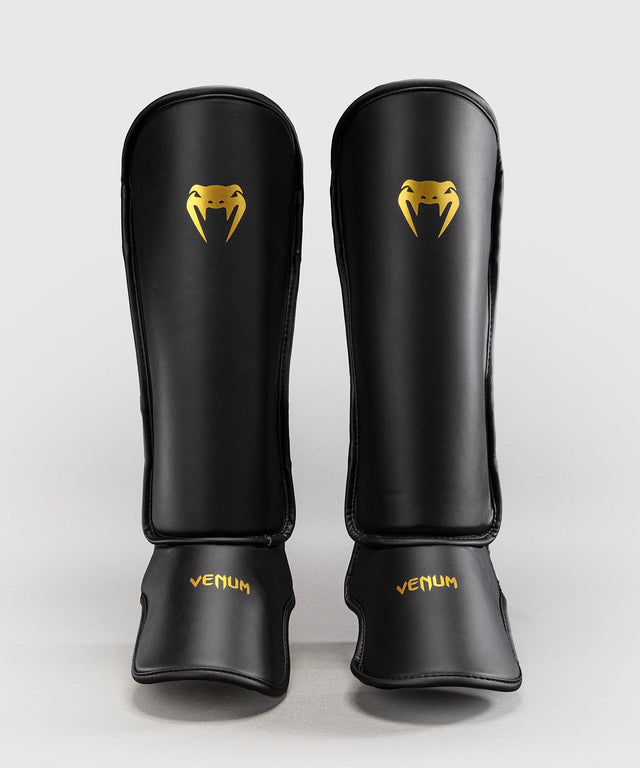 Venum Scheenbeschermers Contender 1.5 - Zwart/Goud