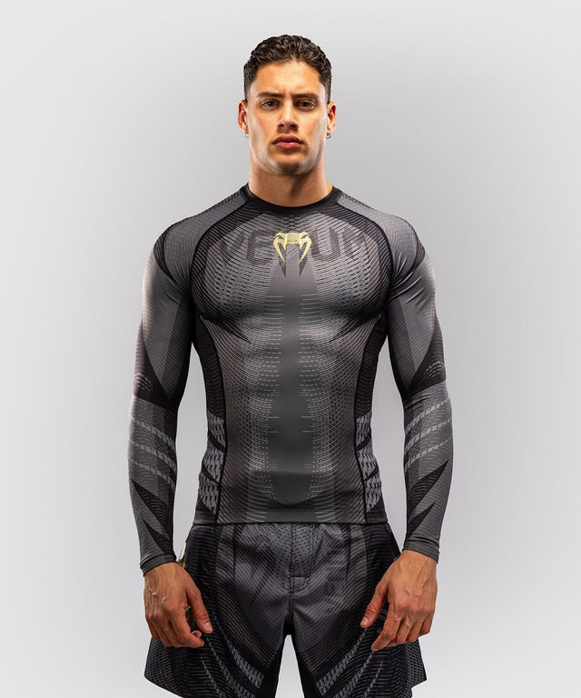 Rashguard Venum Galactic 3.0 Manga Larga – Negro/Oro