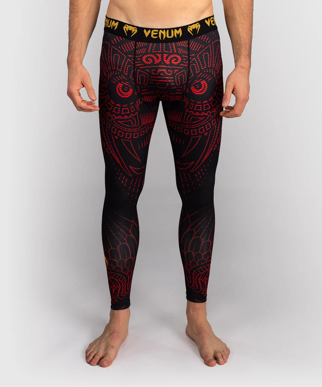 Venum Spats Quetzal Fury - Schwarz/Rot