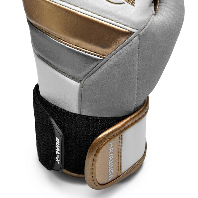 Gants de boxe Hayabusa T3 – Enfant – Blanc/Or