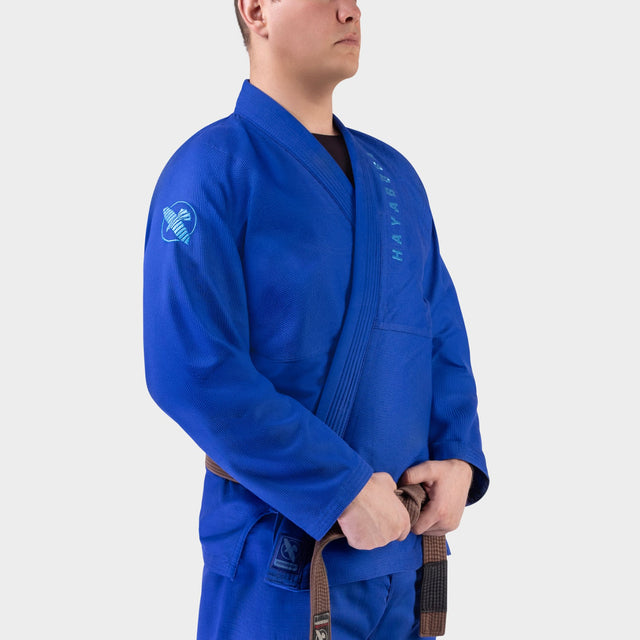 Hayabusa BJJ-Gi Jacke Core Lightweight – Blau