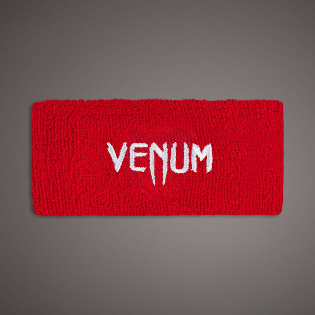 Bandes de biceps Venum Lineup Wide – Rouge/Blanc