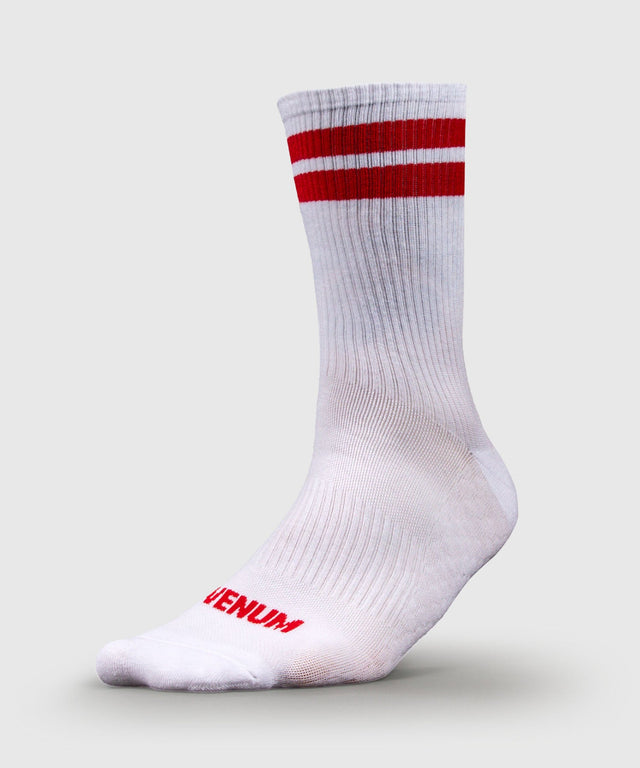 Chaussettes de sport Venum Adrenaline – Pack de 3 – Noir/Blanc/Rouge