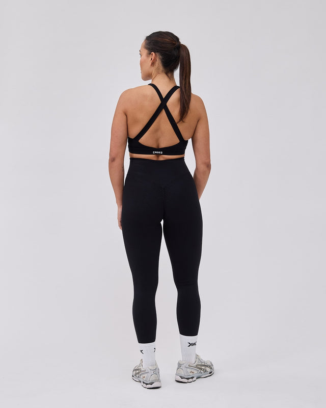 Leggings Caged Essential – Nero