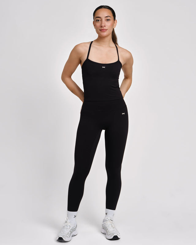Caged Aspire Tanktop – Schwarz