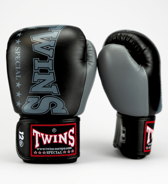 Guantoni da boxe Twins BGVL8 – Nero/Grigio