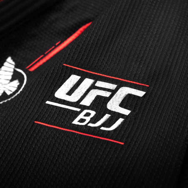 Kimono de BJJ Hayabusa x UFC Lightweight para mujer – Negro