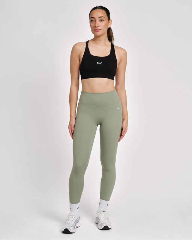 Caged Aspire Leggings – Verde Salvia