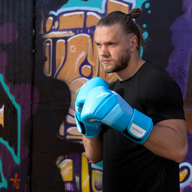 Gants de boxe Hayabusa T3 Neon – Bleu