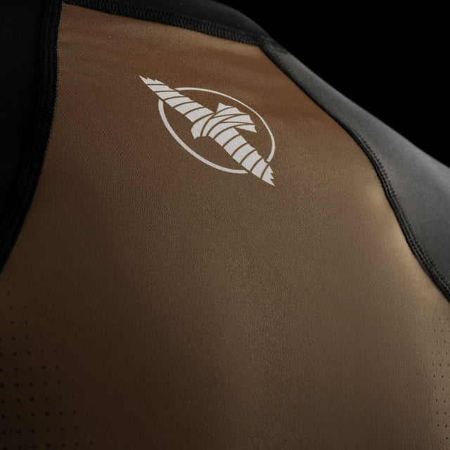 Hayabusa Rashguard Pro Ranked Lange Ärmel – Braun