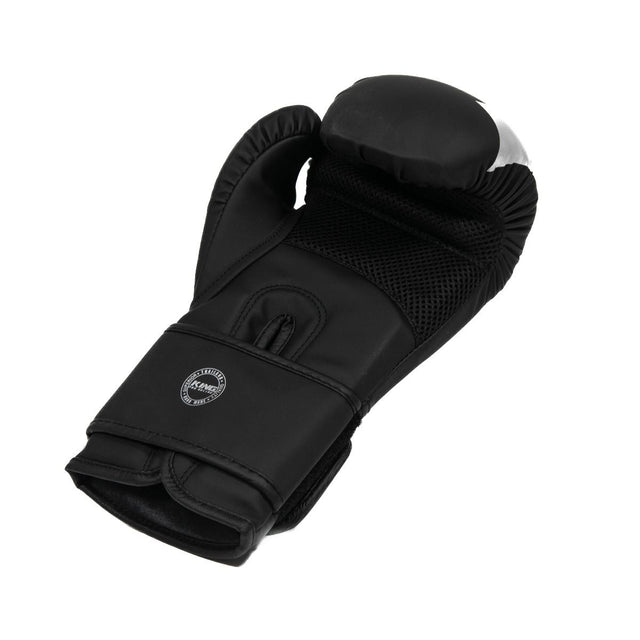 Guantes de boxeo King Pro Boxing Revo – Negro/Plata