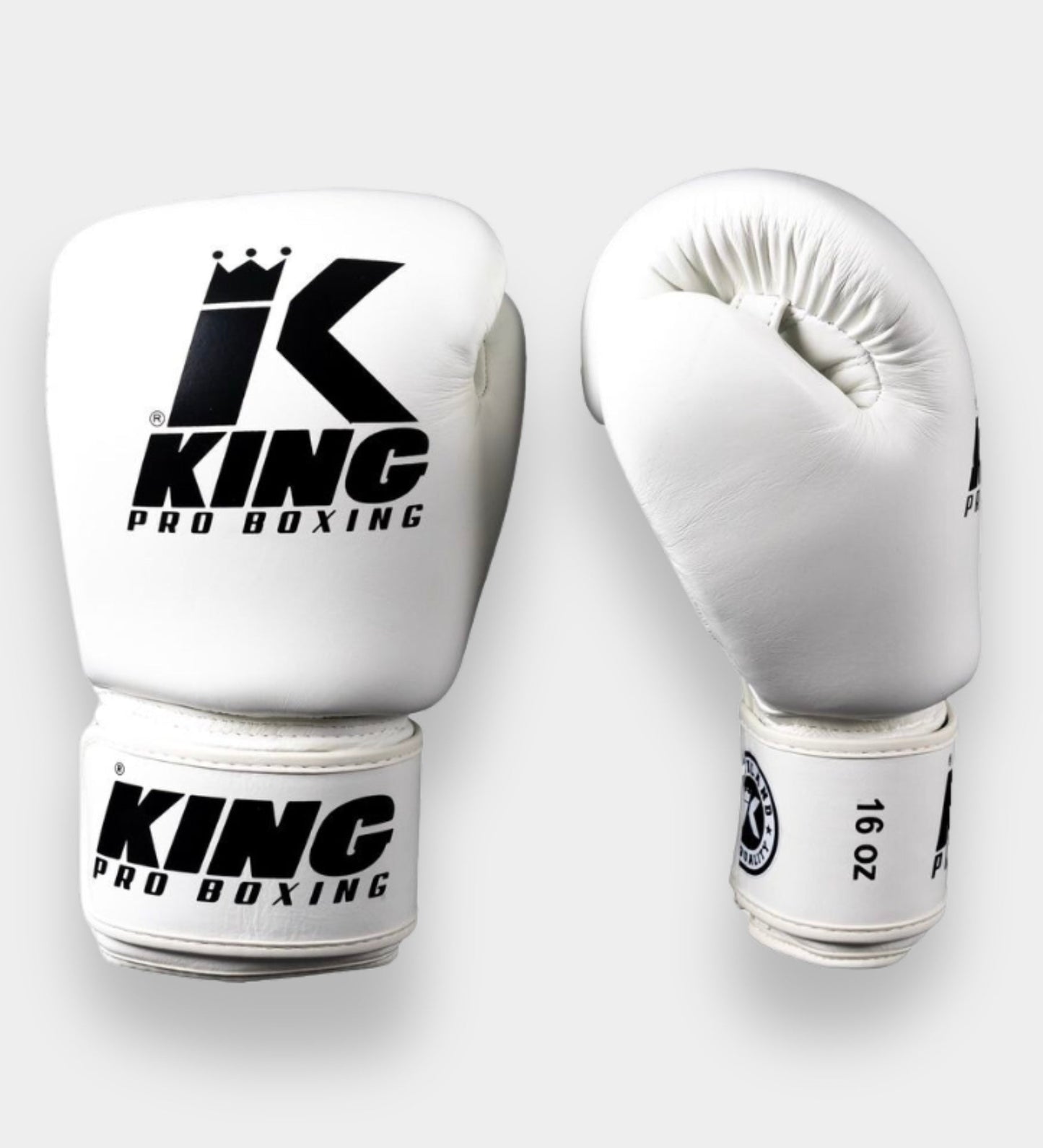 Gants de boxe King Pro Boxing BGVL3 - Blanc/Noir