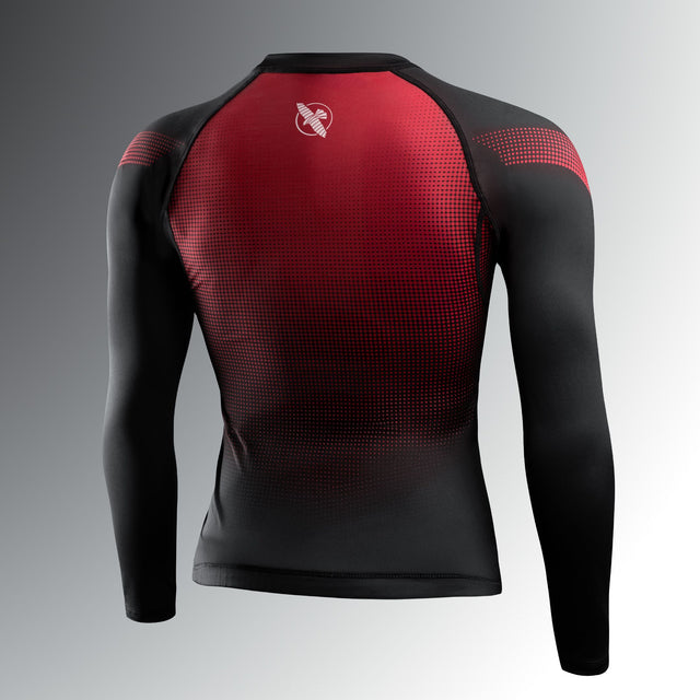 Rashguard Hayabusa Pro Ranked Manga Larga Mujer - Negro