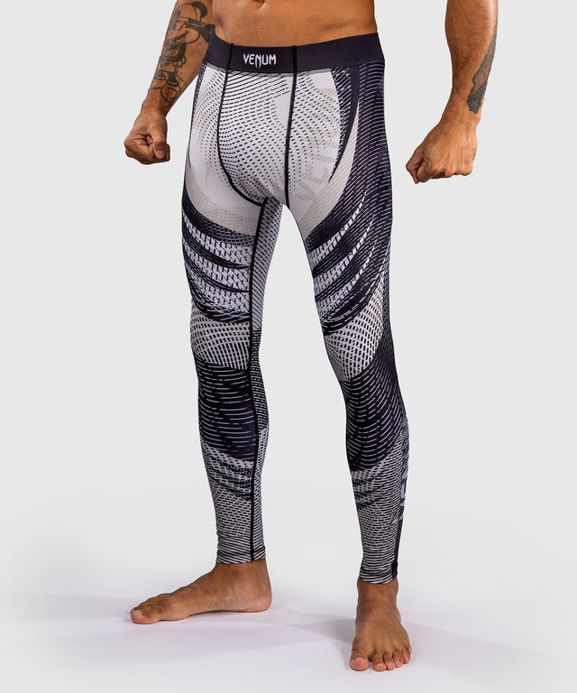 Shorts de compression Venum Galactic 3.0 – Blanc cassé/Noir
