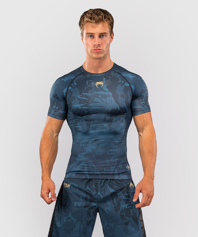 Rashguard Venum Fushiguro Manches Courtes – Bleu