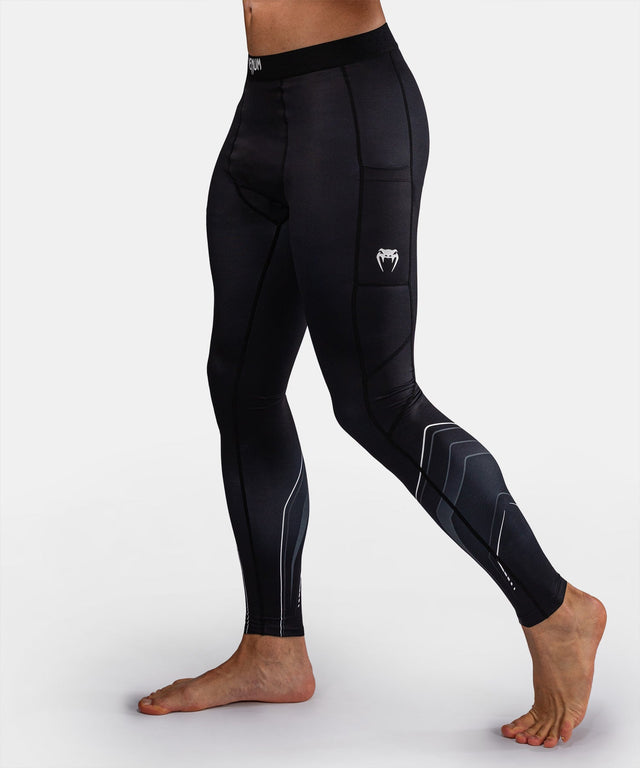 Venum Kompressionsshorts Streamline – Schwarz/Weiß