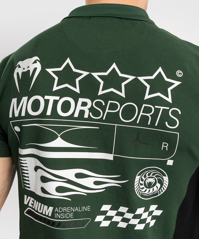 Venum Motorsport Polo – Tiefgrün