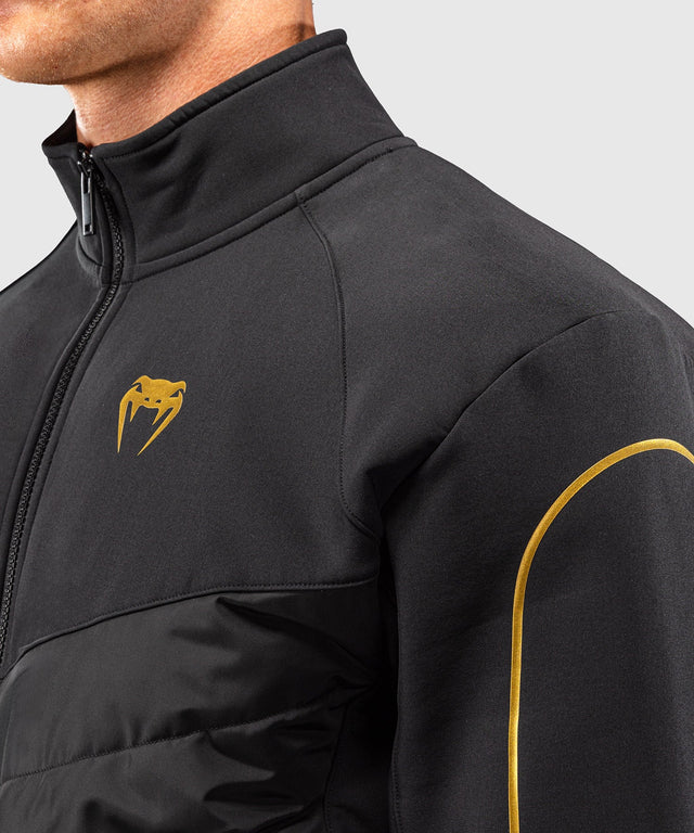 Venum Paddock Softshelljack - Zwart/Goud