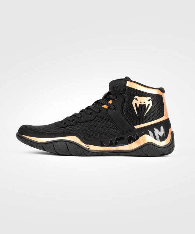 Chaussures de lutte Venum Elite – Noir/Bronze