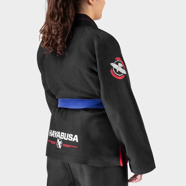 Hayabusa BJJ-Gi Jas Valor Lightweight Damen – Schwarz