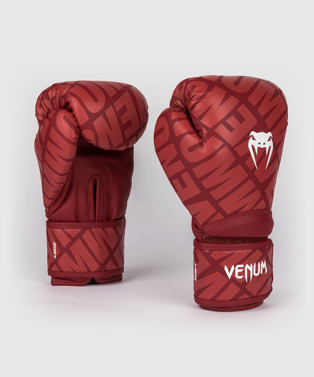 Guantes de boxeo Venum Contender 1.5 XT 3D – Rojo cereza/Blanco