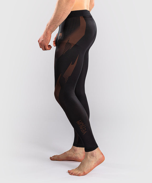 Shorts de compression Venum No-Gi 6.0 – Noir/Marron