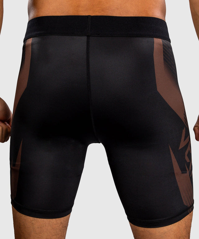 Shorts de compression Venum No-Gi 6.0 – Noir/Marron
