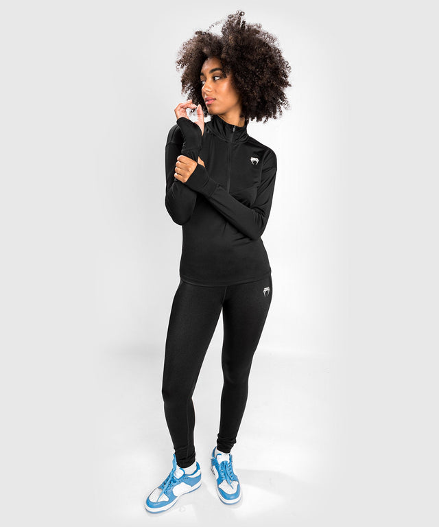Venum Long Sleeves Essential – Schwarz