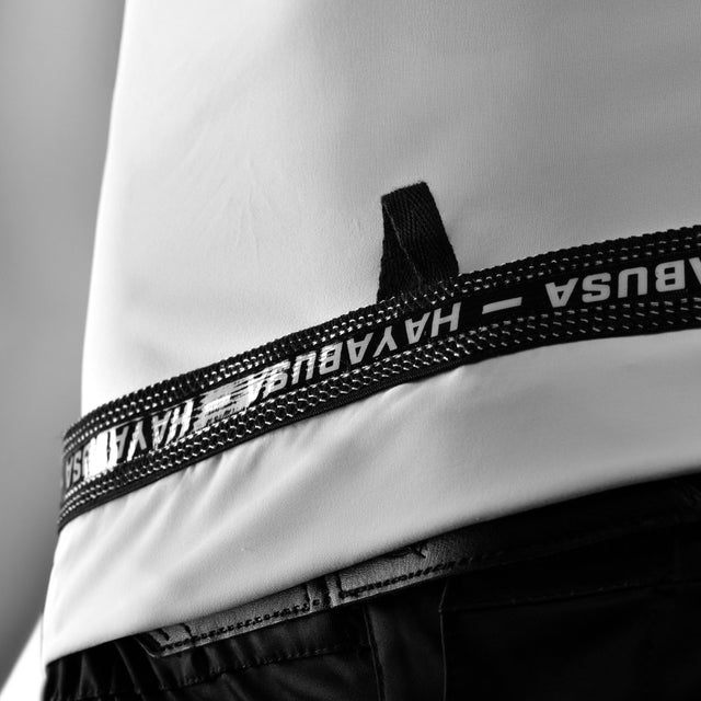 Rashguard Hayabusa Pro Ranked Manga Larga – Blanco