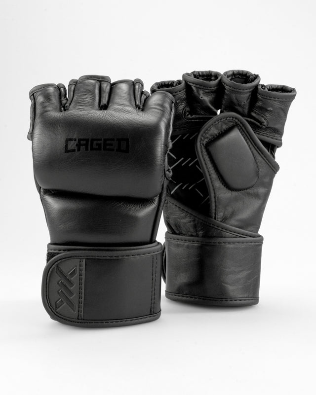 Guantes de MMA Caged 'X' Series – Negro/Negro