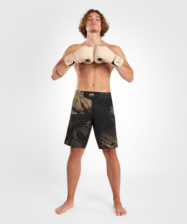 Pantaloncini MMA Venum Gorilla Jungle – Nero/Sabbia