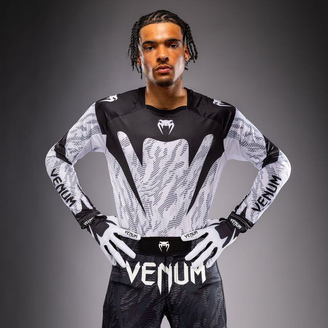Vêtements Venum MX Elite Longsleeve – Blanc