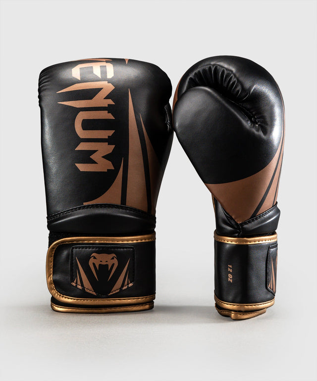 Guantes de boxeo Venum Challenger 2.5 – Negro/Cobre