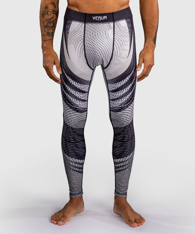 Shorts de compression Venum Galactic 3.0 – Blanc cassé/Noir