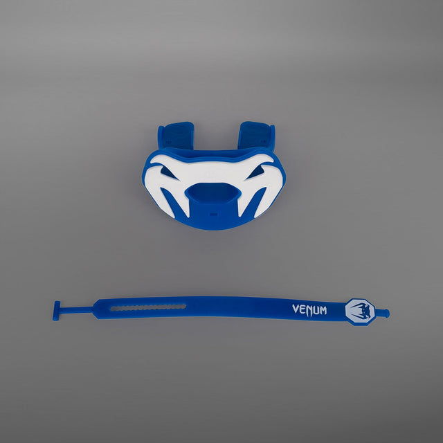 Protège-dents Venum Elite Lipguard Logo Edition – Bleu/Blanc