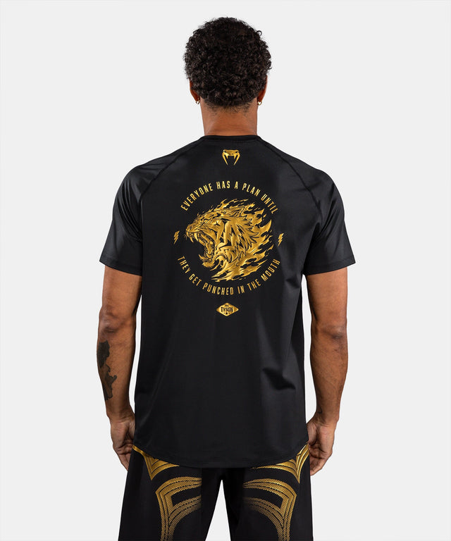 Venum x Mike Tyson T-Shirt Tiger Dry Tech – Noir/Or