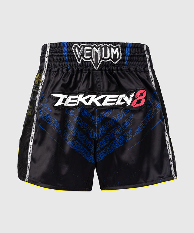 Pantalones de Muay Thai Venum x TEKKEN 8 King – Negro/Amarillo