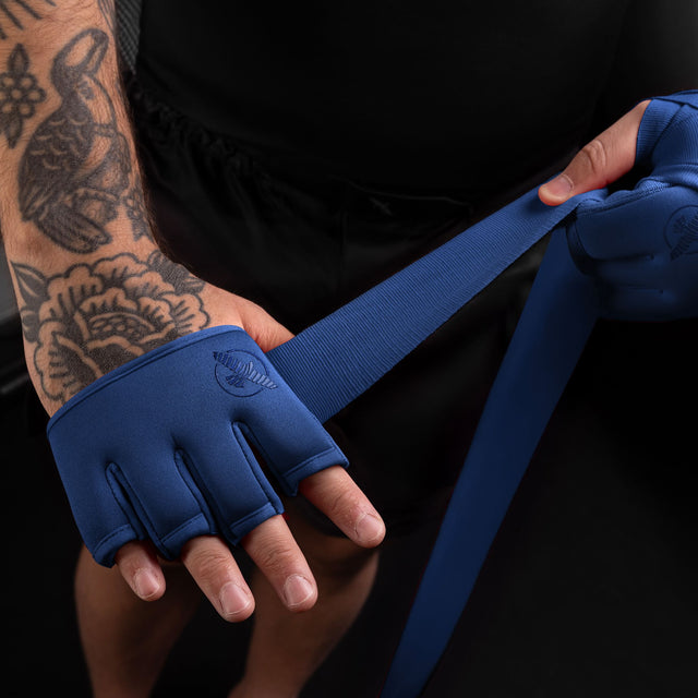 Hayabusa Handwraps Knuckle Guard – Blau