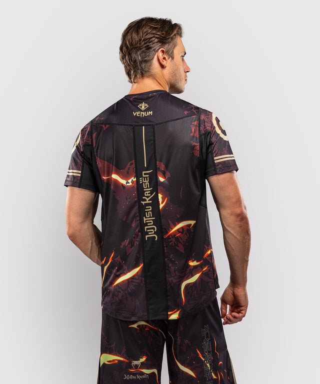 T-shirt Venum x Jujutsu Kaisen Sukuna – Nero/Beige chiaro