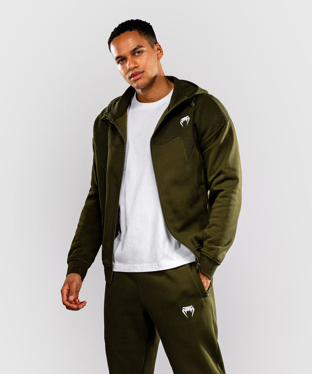 Chaqueta de entrenamiento Venum Attack Fleece & Weave – Caqui