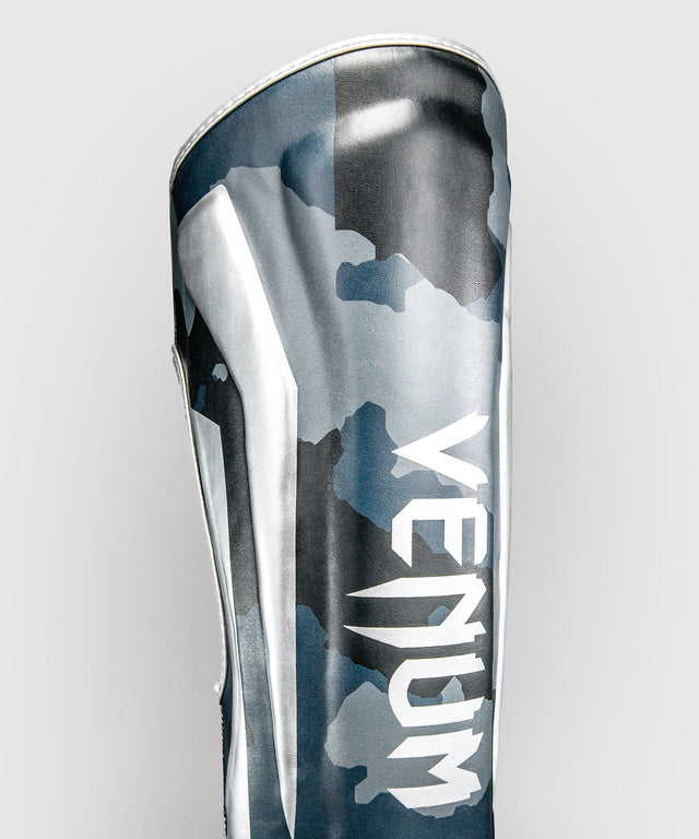 Protège-tibias Venum Elite – Bleu marine foncé/Bleu