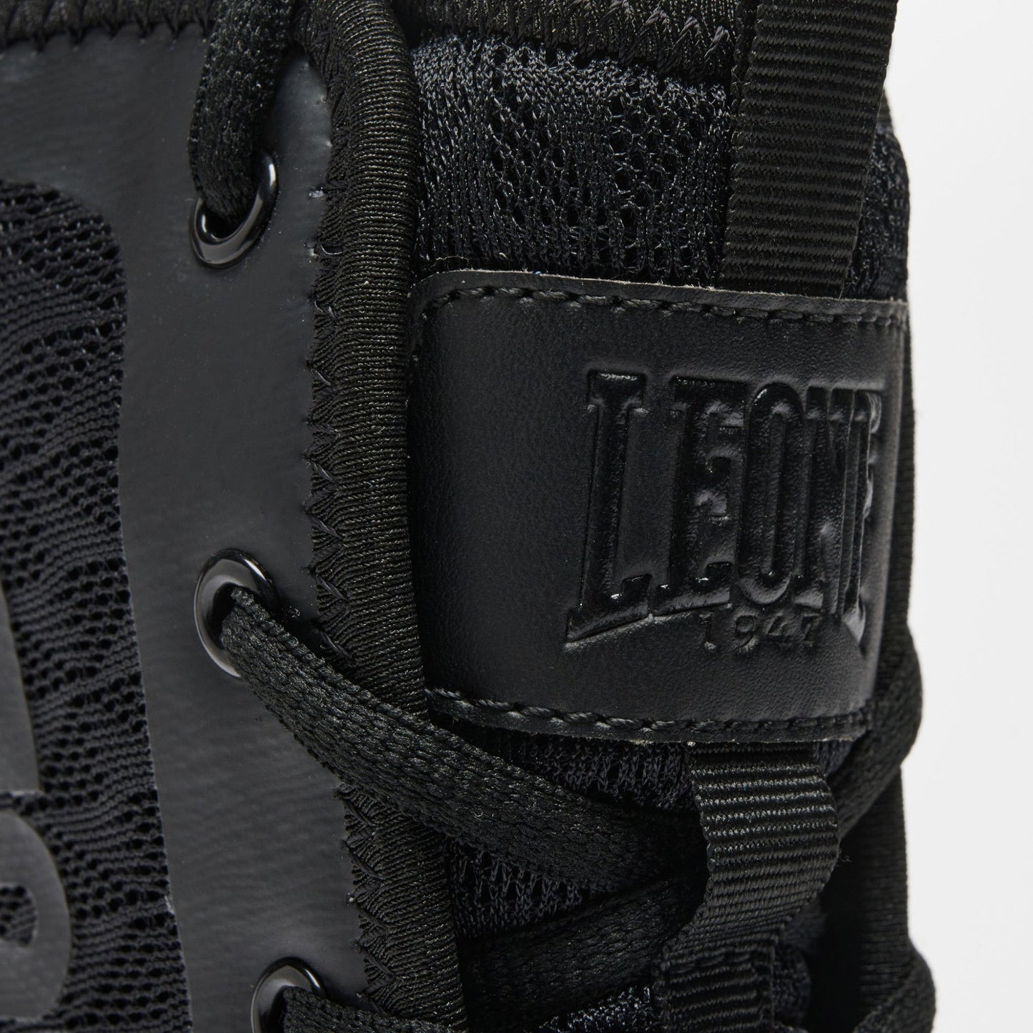 Chaussures de boxe Leone Professional - Noir