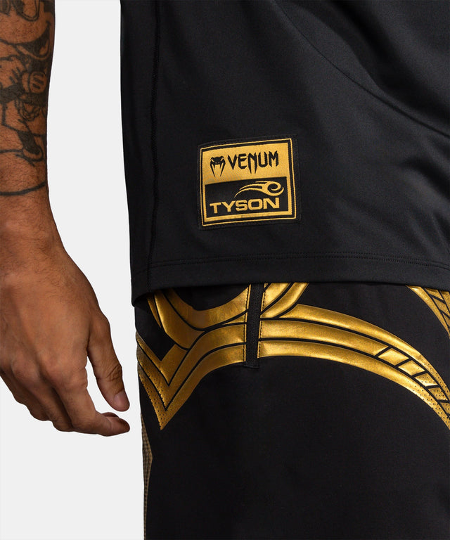 Venum x Mike Tyson T-Shirt Tiger Dry Tech – Noir/Or