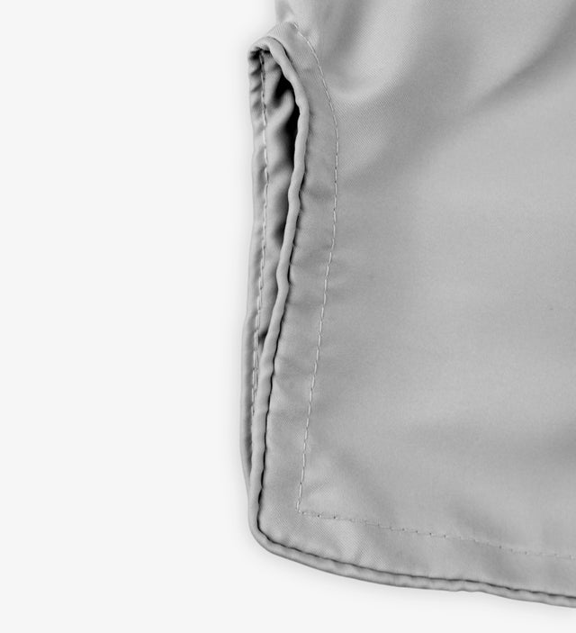 Shorts de Muay Thai Caged Classic – Gris clair/Noir