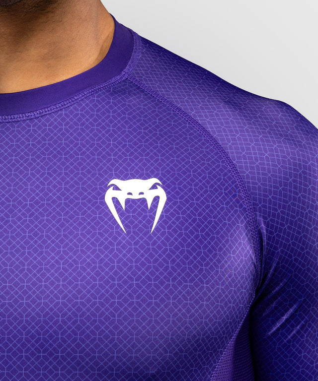 Rashguard Venum x Roger Gracie Academy Maniche Corte – Viola