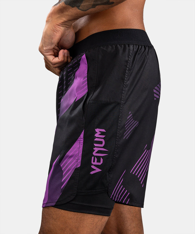 Pantaloncini a compressione Venum No-Gi 6.0 – Nero/Viola