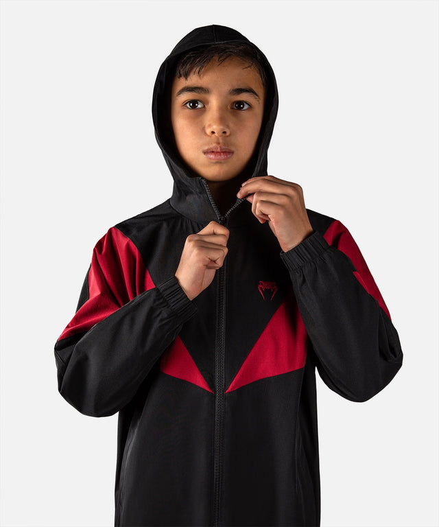 Venum Trainingsjas Vectra Kinder – Schwarz/Rot