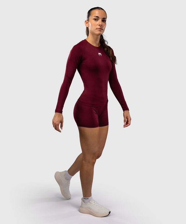 Rashguard Venum Aero XT Manches longues – Prune