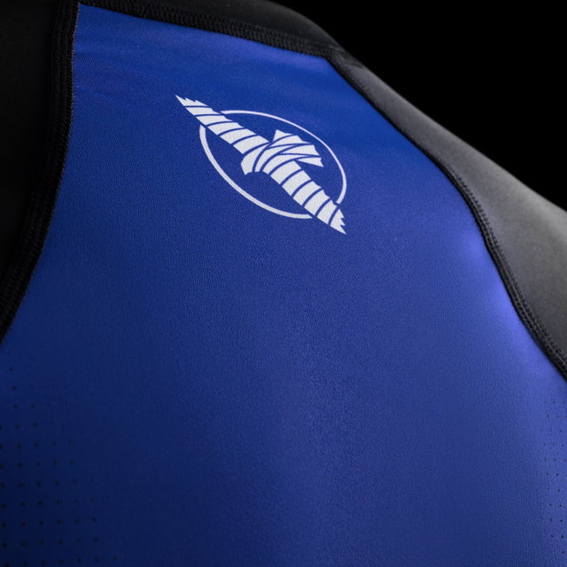 Rashguard Hayabusa Pro Ranked Manga Corta – Azul