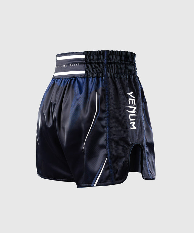 Pantalones de Muay Thai Venum G-Core – Azul marino/Blanco